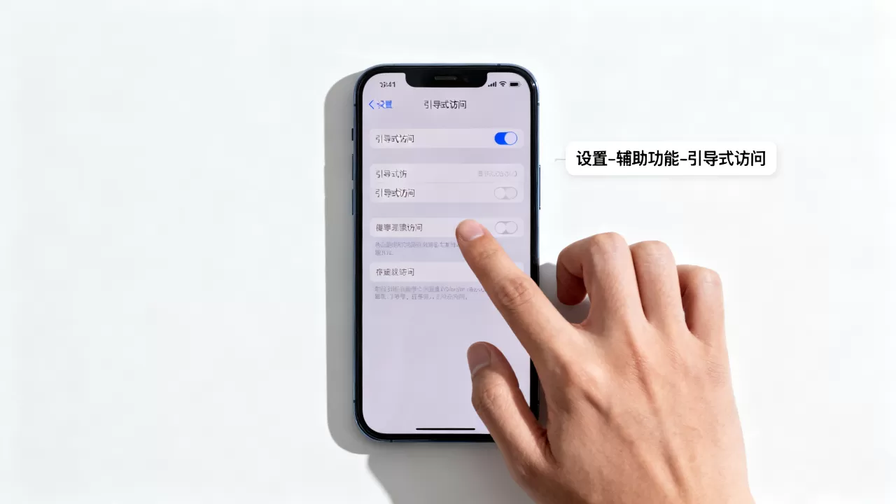 iphone固定屏幕怎么设置，iphone屏幕固定