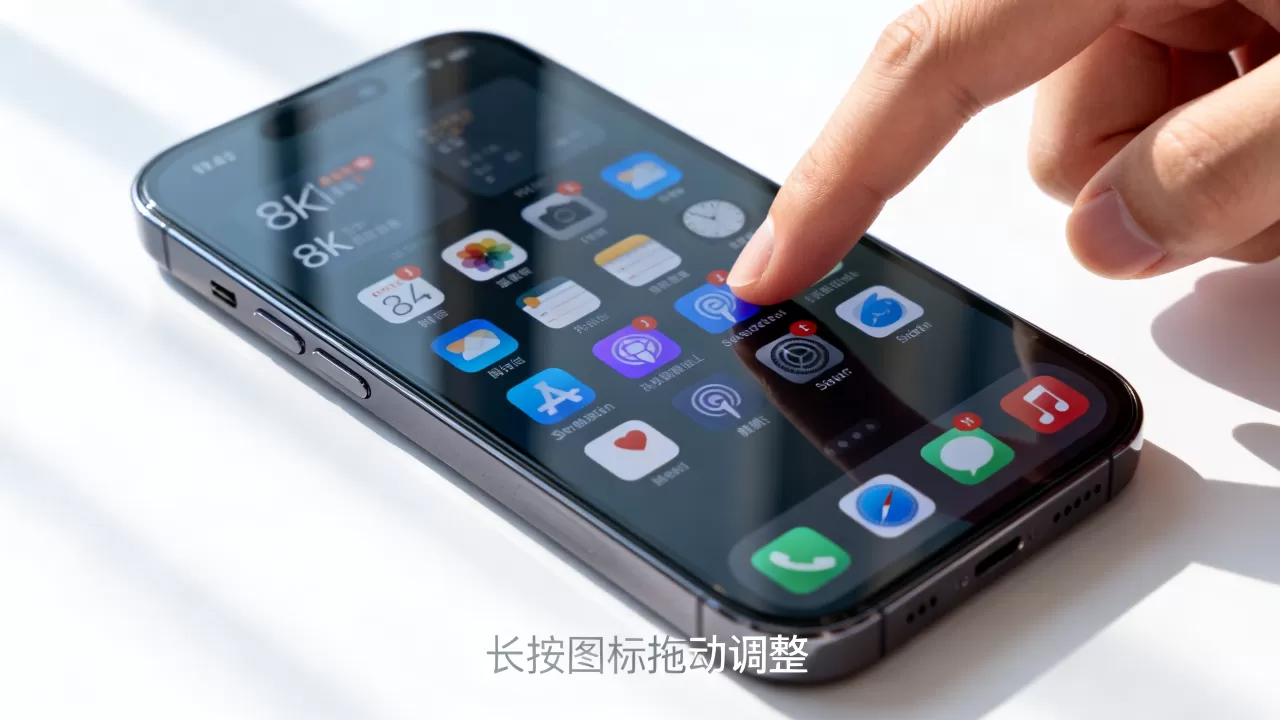 iphone图标布局乱了怎么办，iphone图标排列