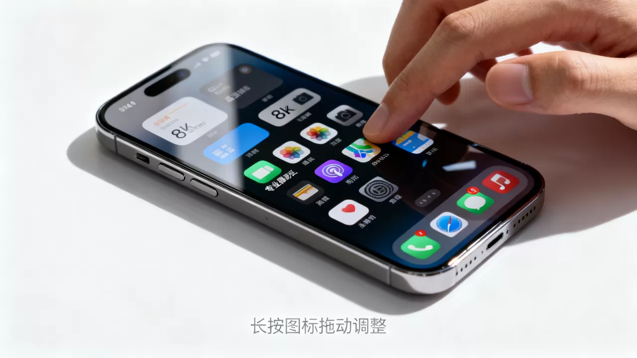 iphone图标布局乱了怎么办，iphone图标排列