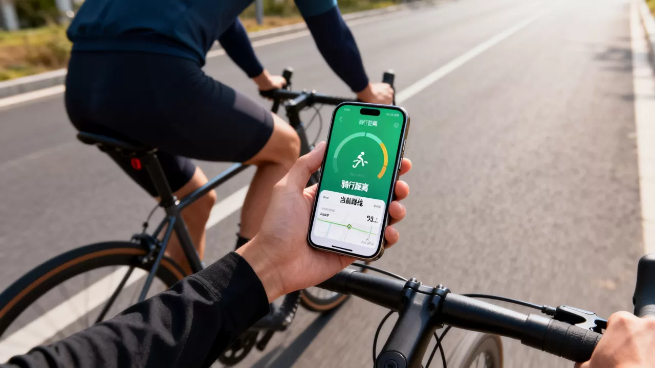 iphone骑车距离怎么算，iphone骑行距离