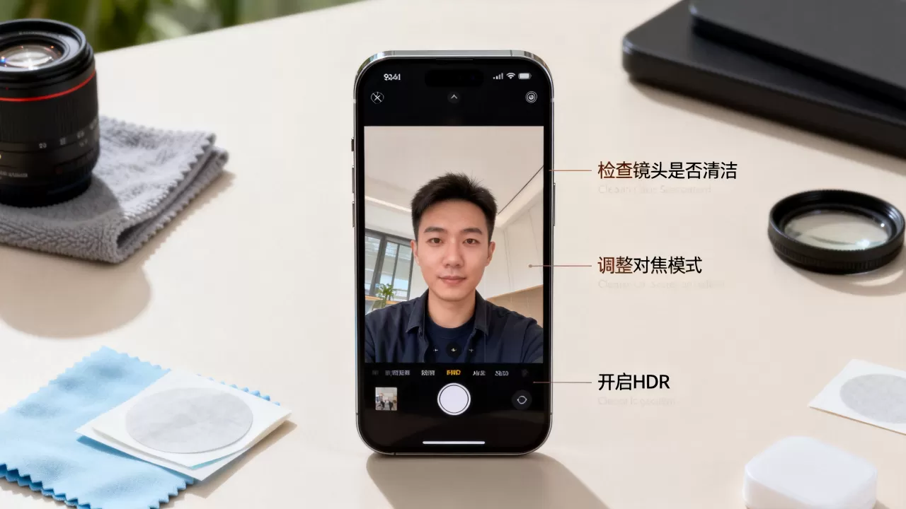 iphone手机自拍不清晰怎么办？iphone手机自拍
