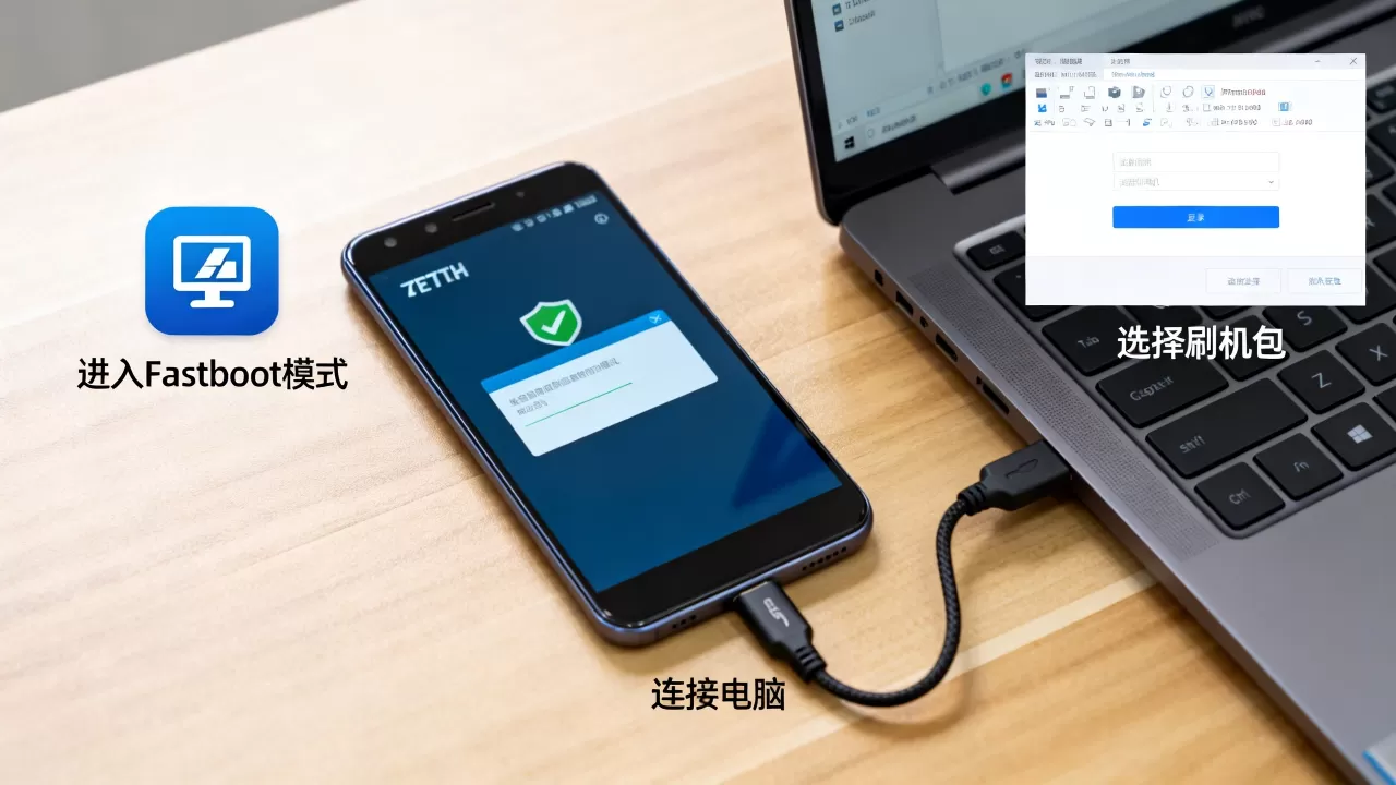 中兴手机强制刷机教程，中兴手机强制刷机怎么解决
