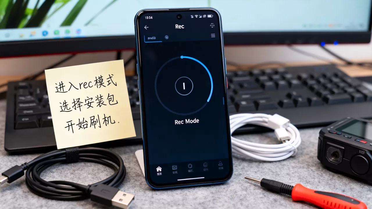 rec模式下刷机教程，rec模式刷机方法