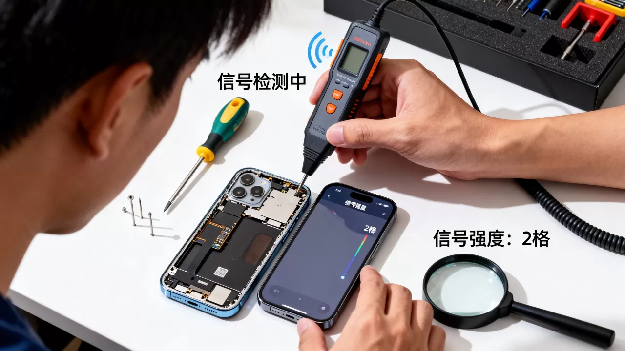 iphone信号修理，iphone信号差怎么办