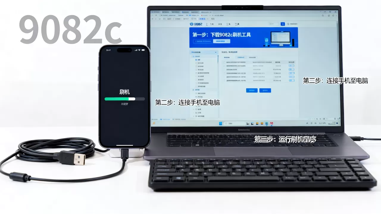 9082c刷机教程，9082c刷机工具下载
