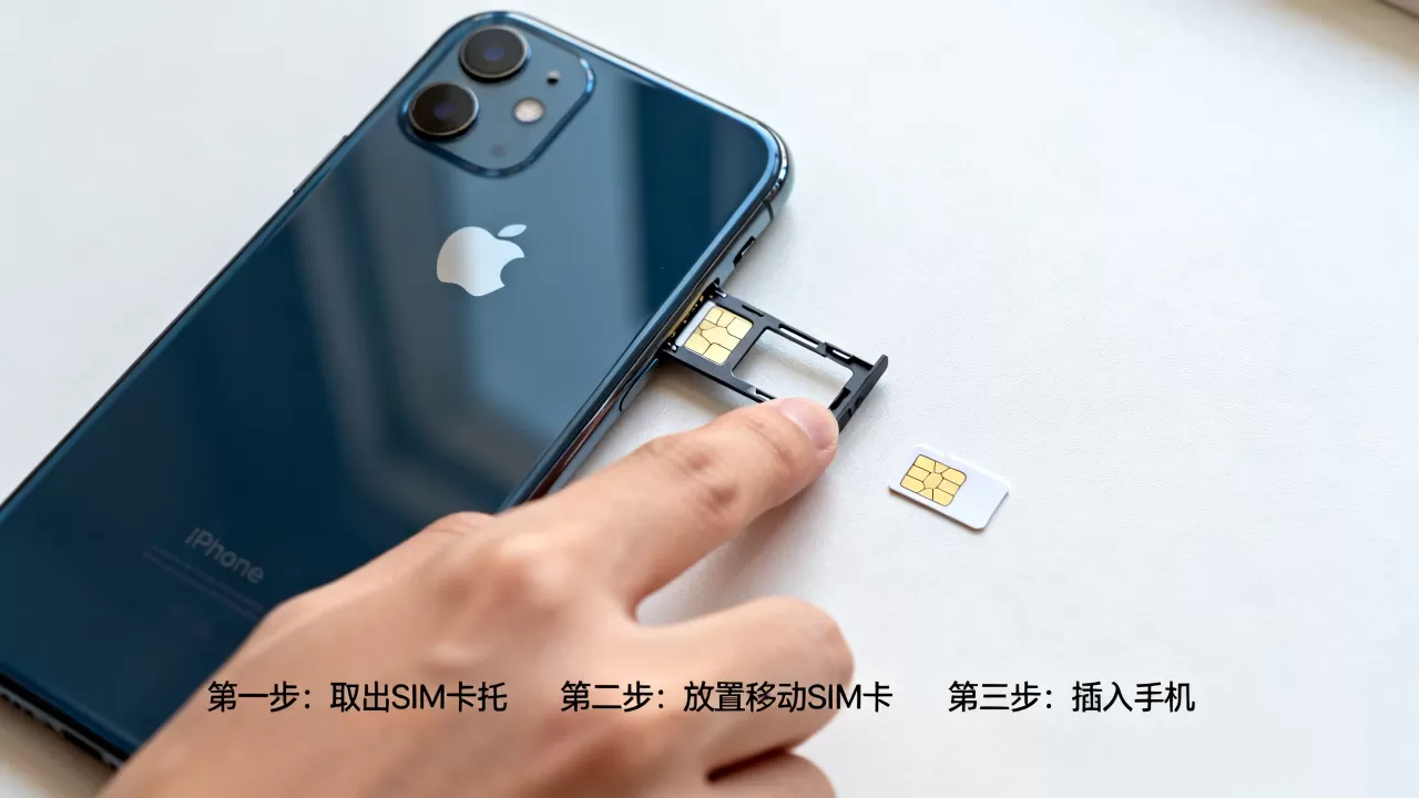 iphone移动换卡怎么操作，iphone移动换卡
