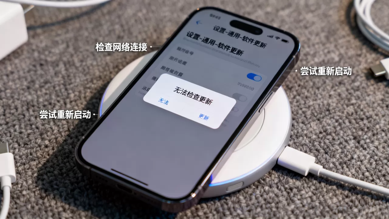 iphone无线更新失败怎么办，iphone无线更新