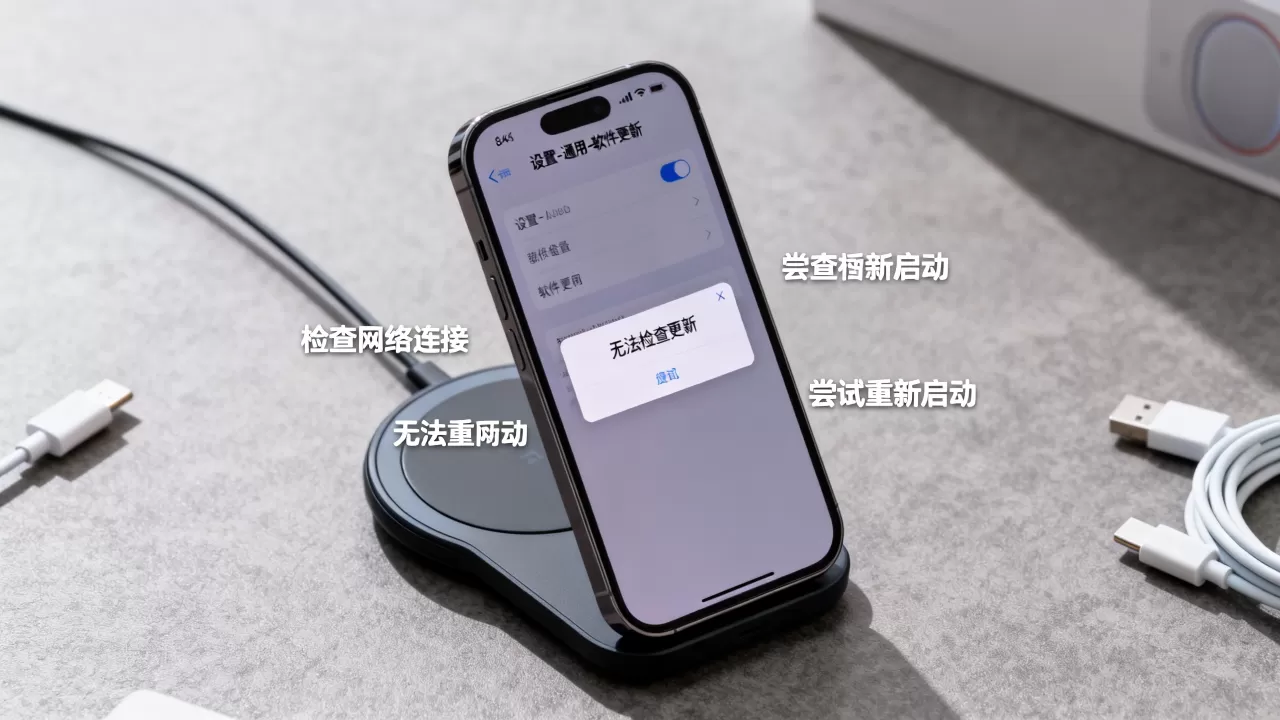 iphone无线更新失败怎么办，iphone无线更新