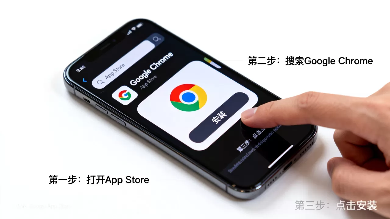 iPhone上怎么使用Google浏览器，苹果手机安装谷歌浏览器