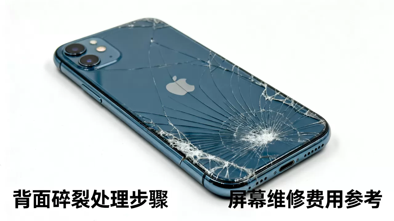 iphone背面碎了怎么办，iphone屏幕碎了维修多少钱