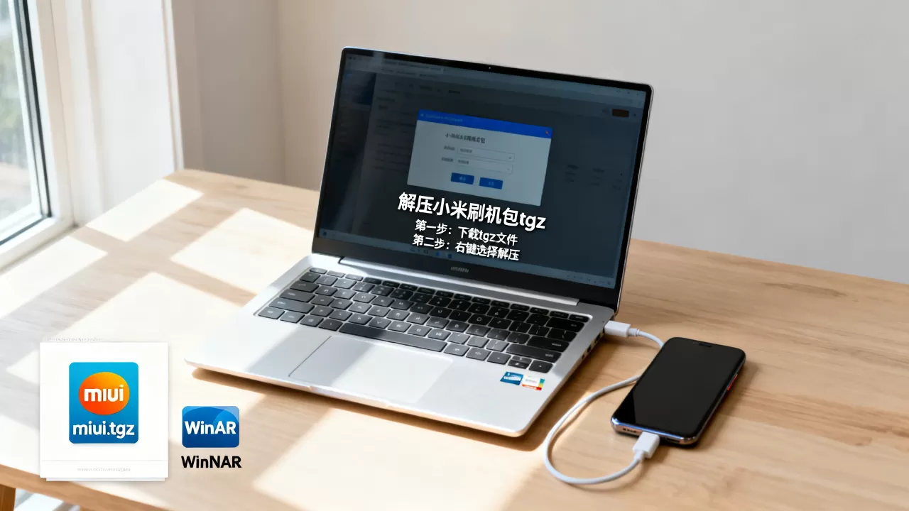 小米刷机包tgz怎么解压，小米手机刷机包tgz