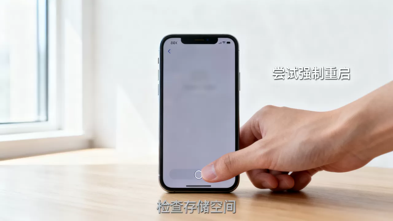 iphone卡死机怎么办，iphone卡死机