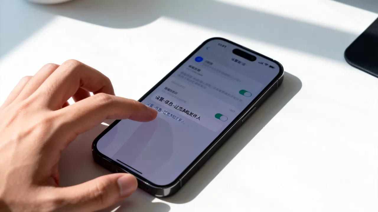 iphone短信拒接怎么设置，iphone短信拒接