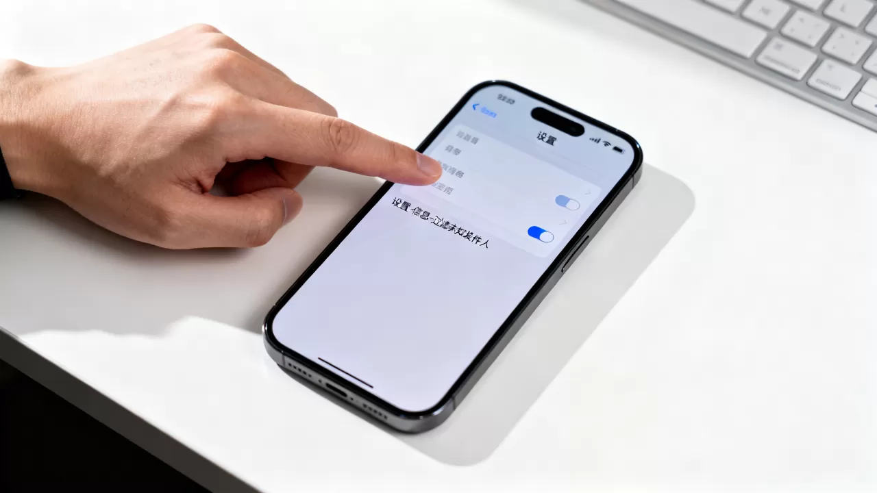 iphone短信拒接怎么设置，iphone短信拒接
