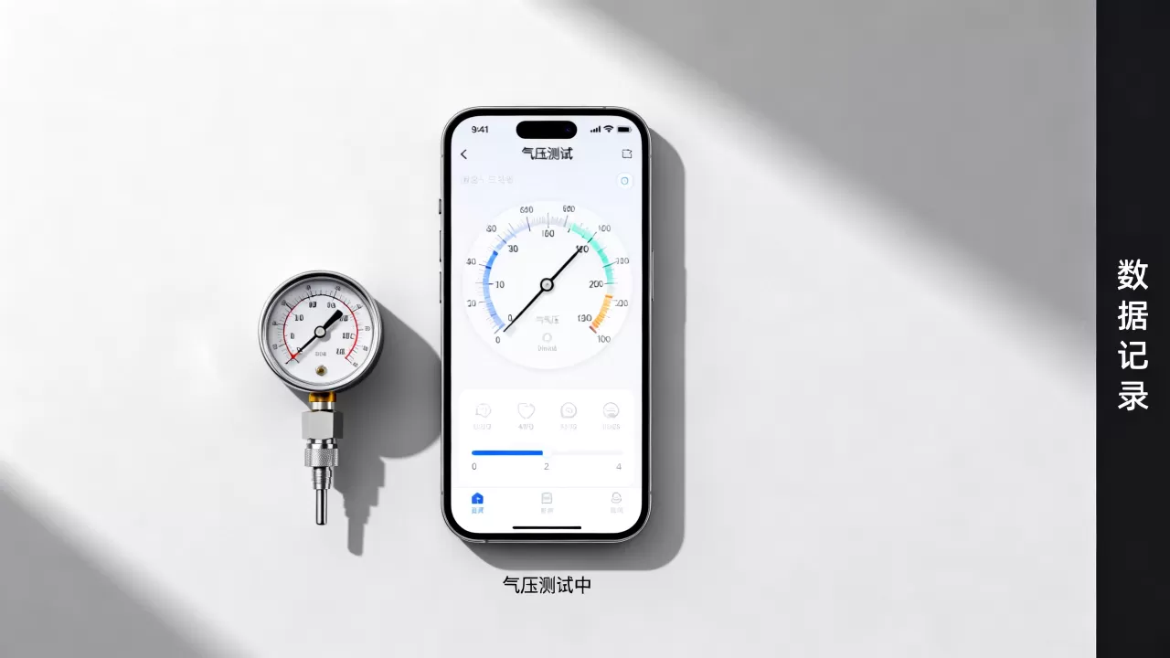 iphone测气压准吗，iphone测气压