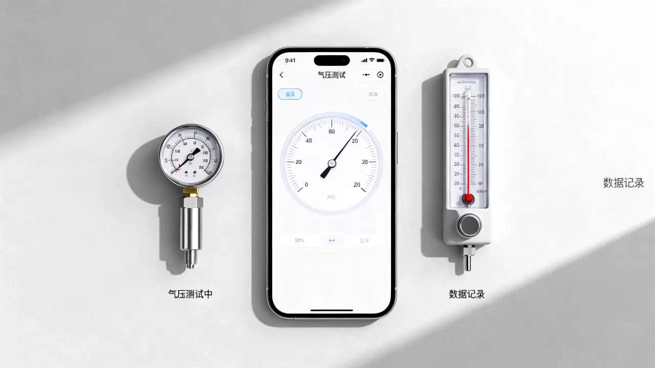iphone测气压准吗，iphone测气压