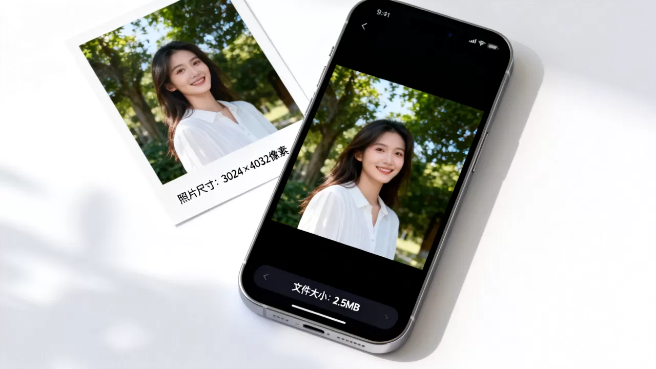 iphone相片大小是多少，iphone相片大小