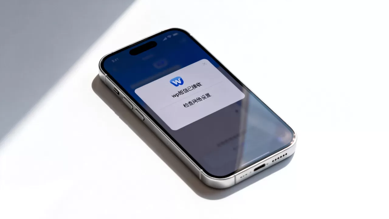wp短信iPhone怎么接收，wp短信iPhone收不到