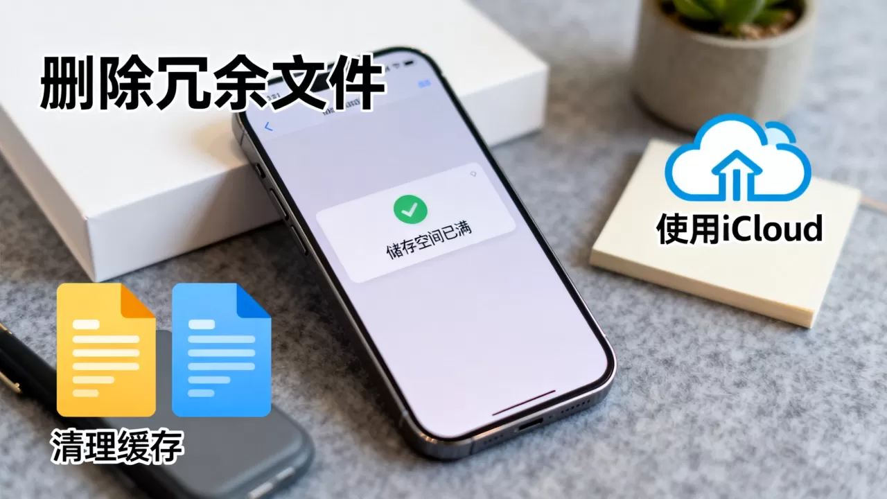 iphone内部储存满了怎么办，iphone内部储存