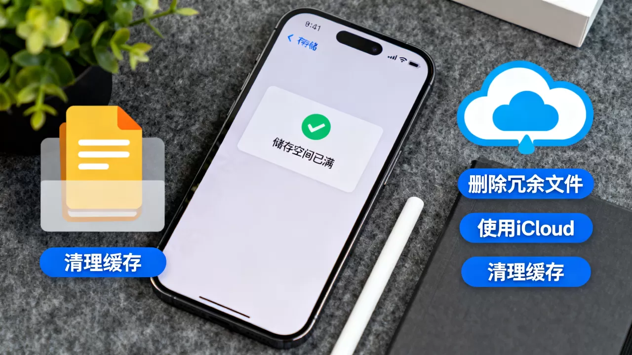 iphone内部储存满了怎么办，iphone内部储存
