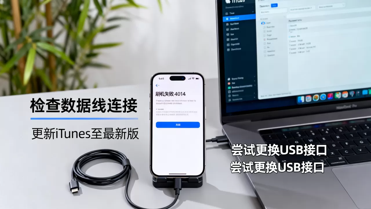 刷机报错4014怎么办？iPhone刷机失败代码4014解决方法