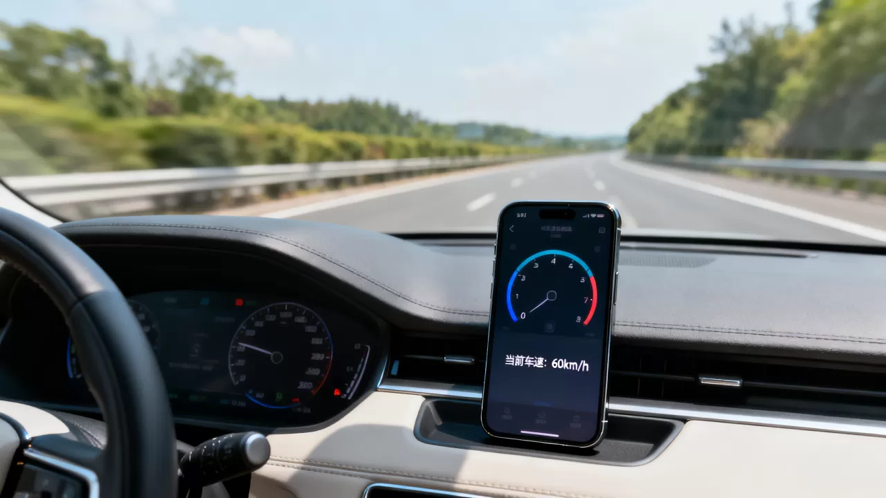 iphone测车速准吗，iphone测车速