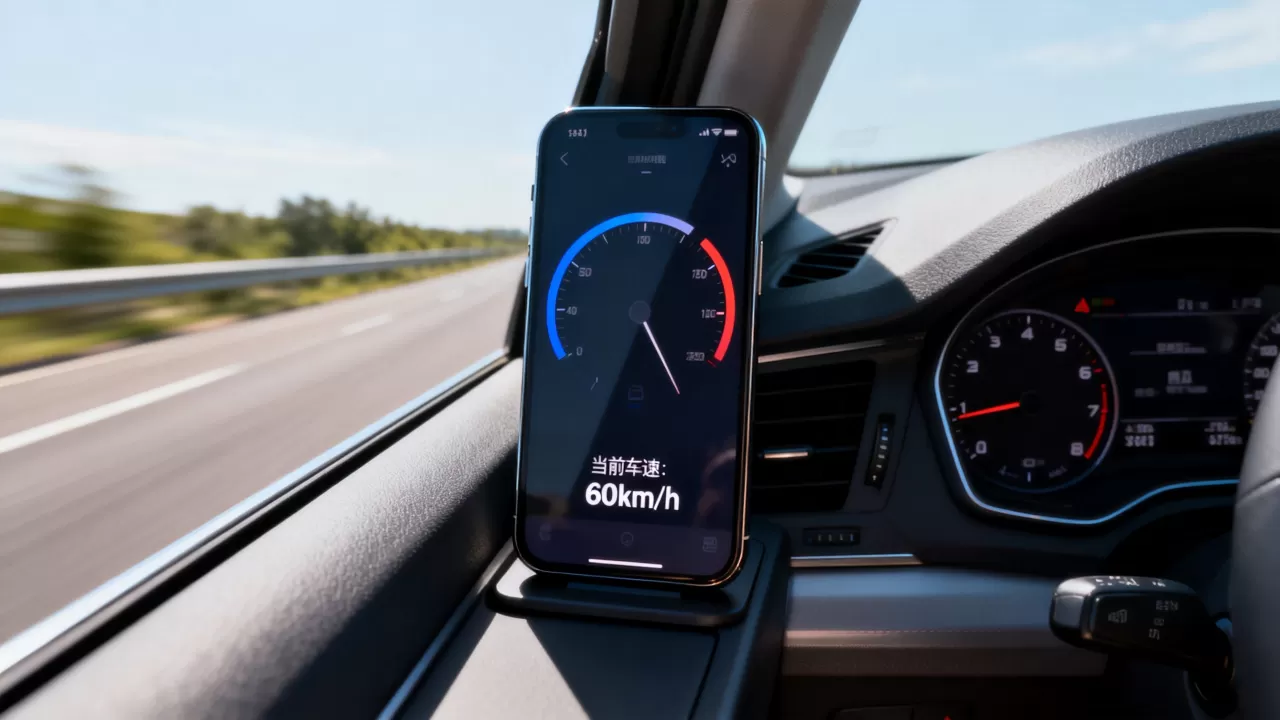 iphone测车速准吗，iphone测车速