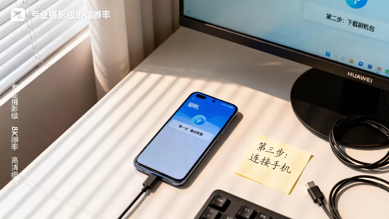 华为怎样卡刷机，华为手机刷机教程