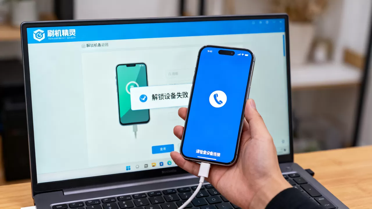 刷机精灵解锁设备失败怎么办，刷机精灵解锁设备