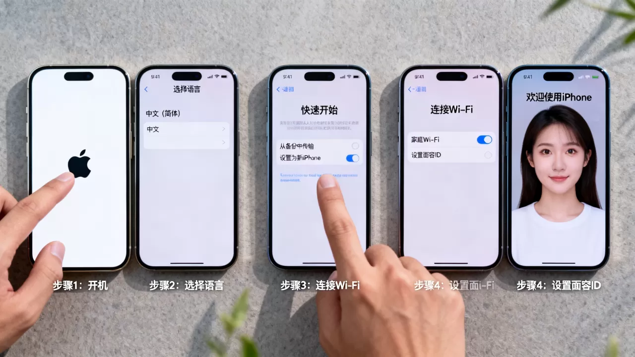 iphone激活流程，iphone怎么激活