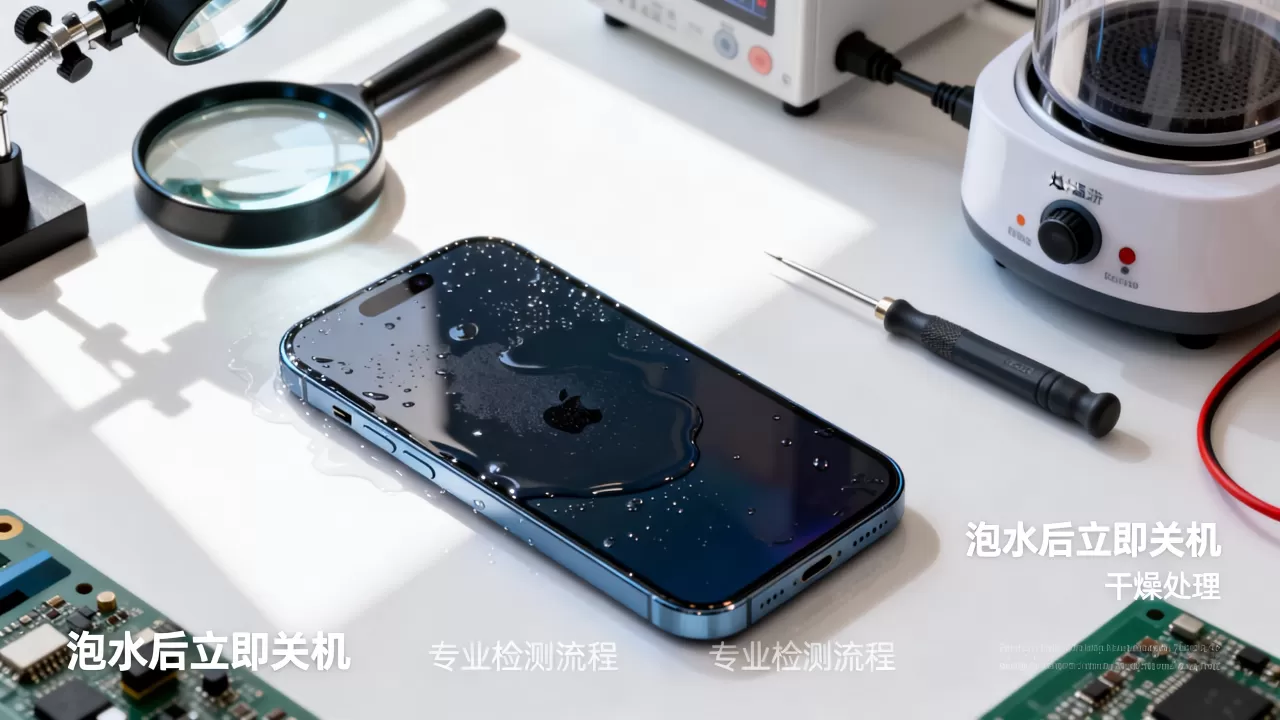 iphone泡水维修能修好吗，iphone泡水维修