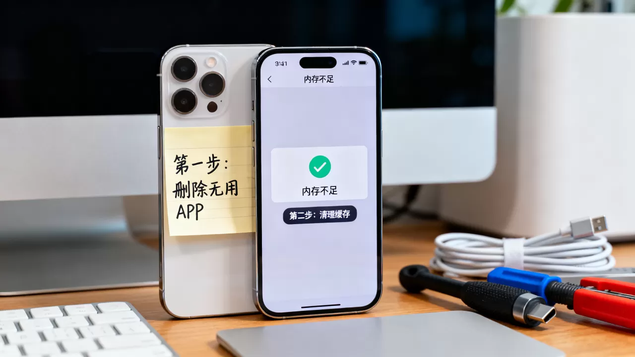 iphone硬件内存，iphone内存不足怎么清理