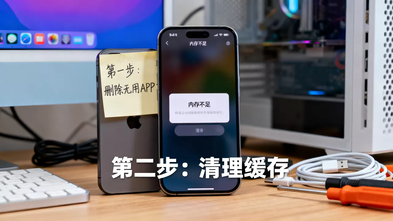 iphone硬件内存，iphone内存不足怎么清理