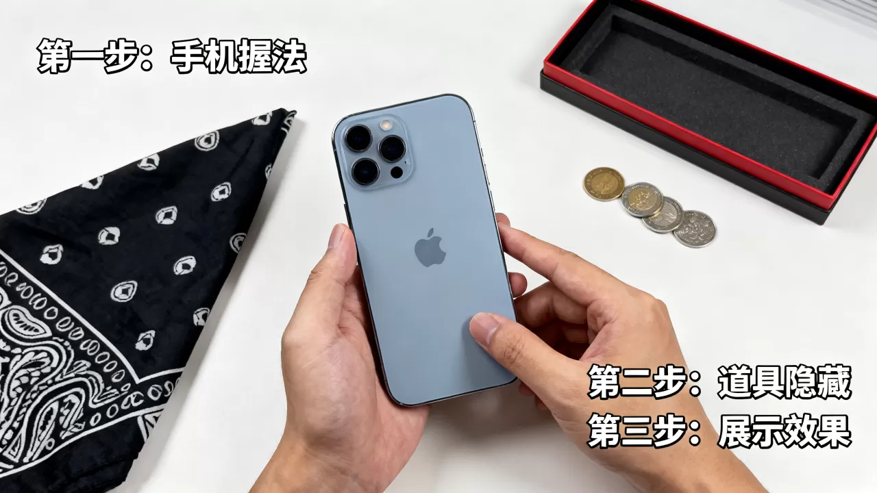 iphone手机魔术怎么变，iphone手机魔术教程