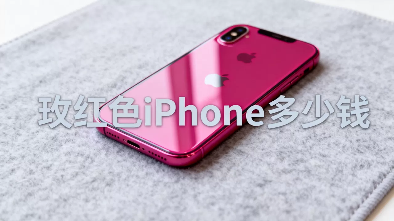 玫红色iphone多少钱，玫红色iphone多少钱