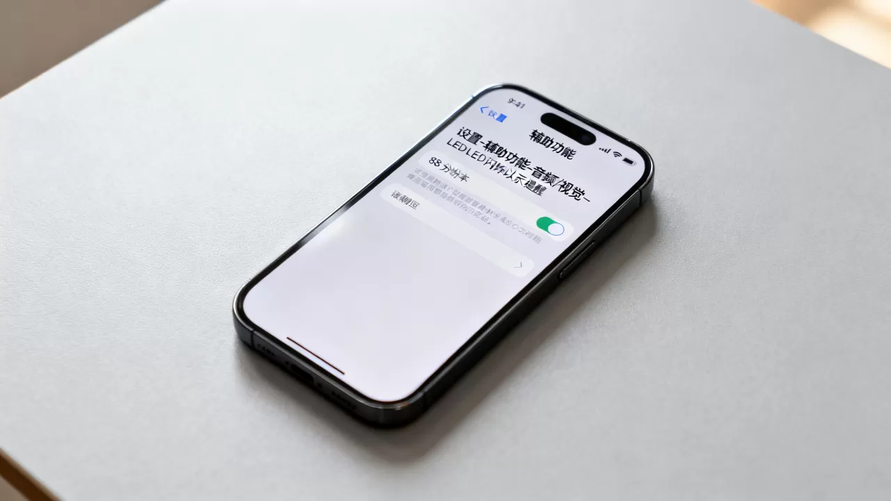 iPhone通知灯怎么设置？iPhone通知灯功能在哪