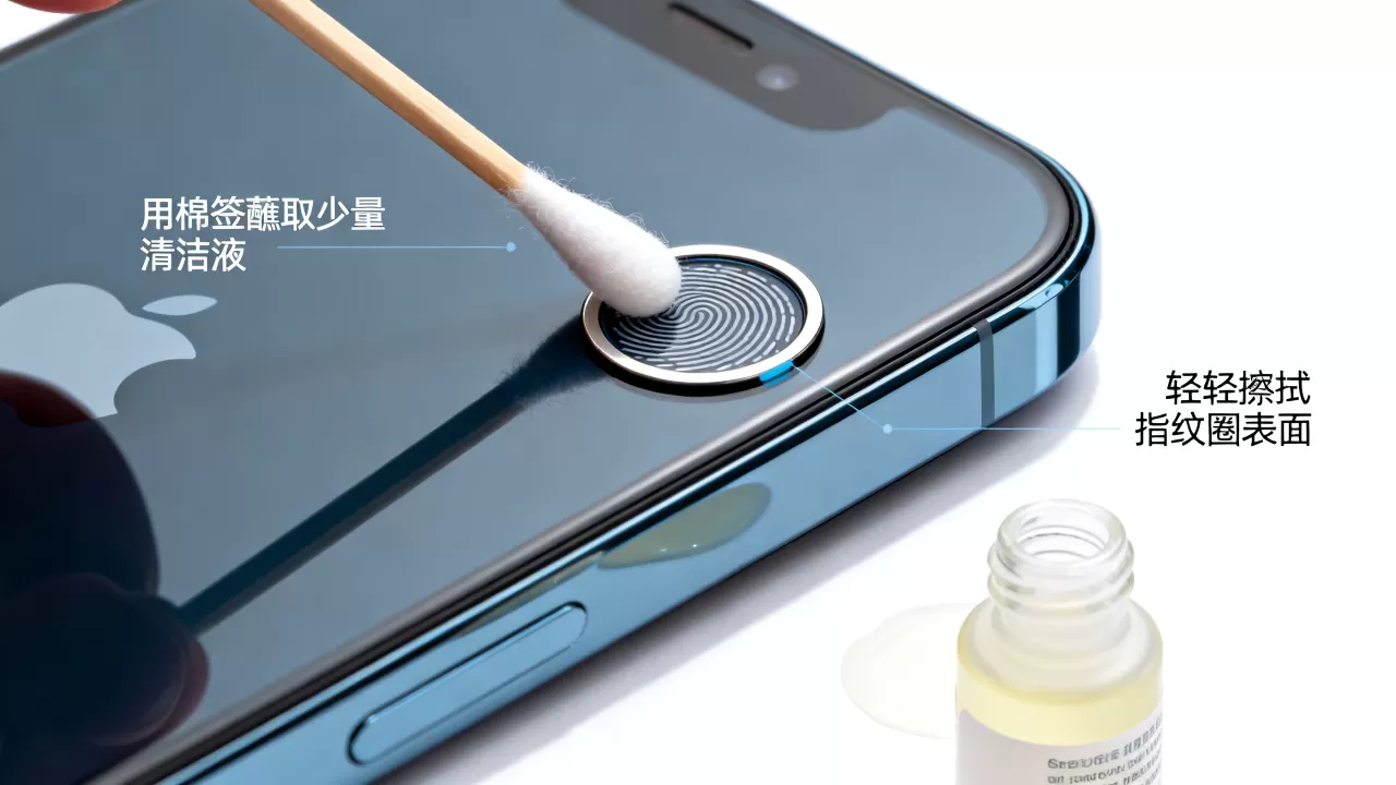 iPhone指纹圈怎么清理？苹果指纹识别不灵敏怎么办