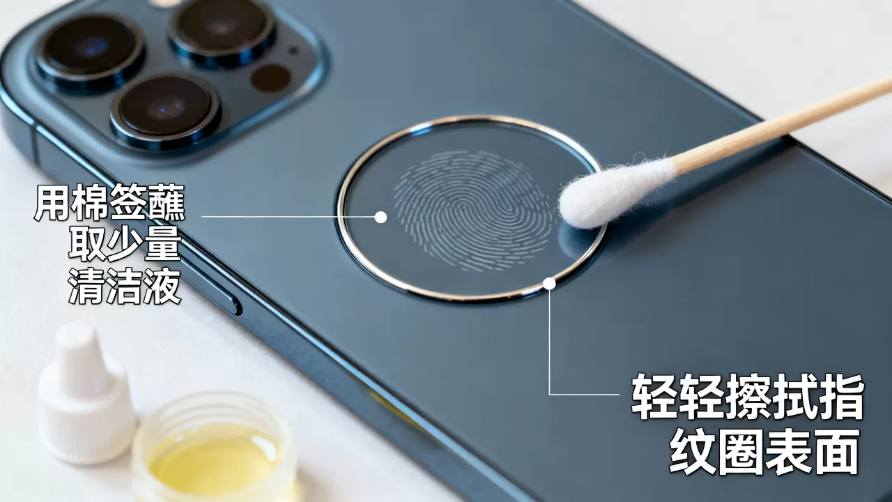 iPhone指纹圈怎么清理？苹果指纹识别不灵敏怎么办