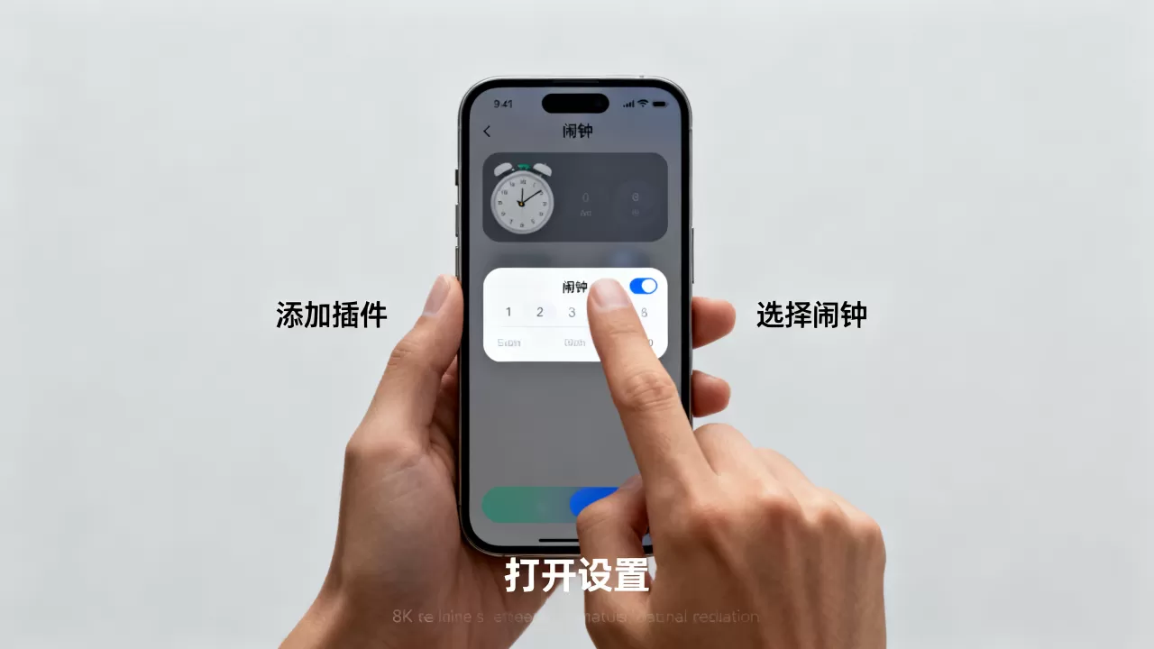 iphone闹钟插件怎么用，iphone闹钟插件