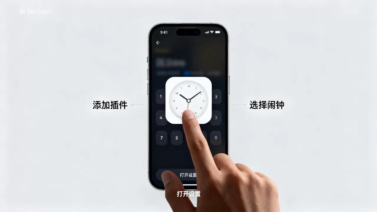 iphone闹钟插件怎么用，iphone闹钟插件