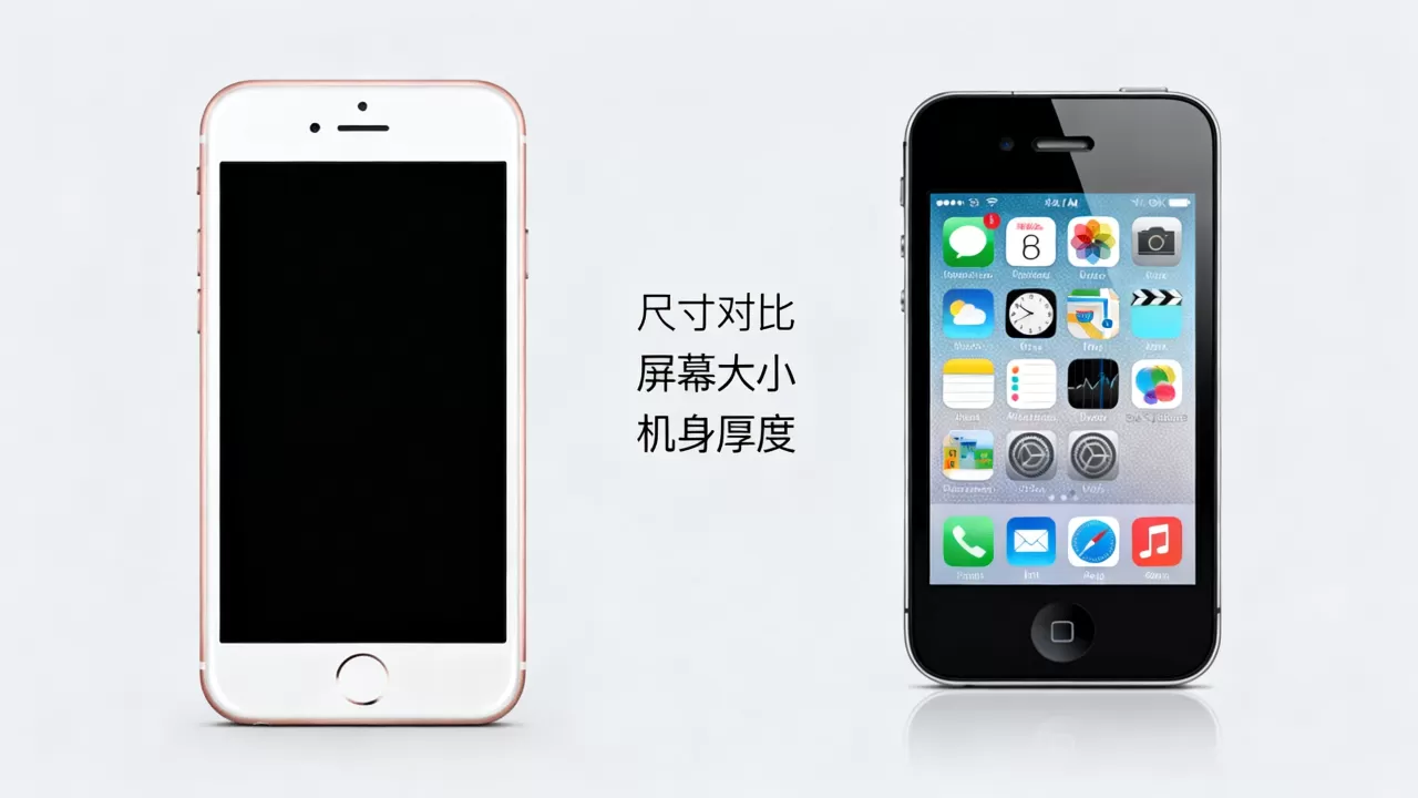 iphone6和iphone4s区别大吗，iphone6和4s对比
