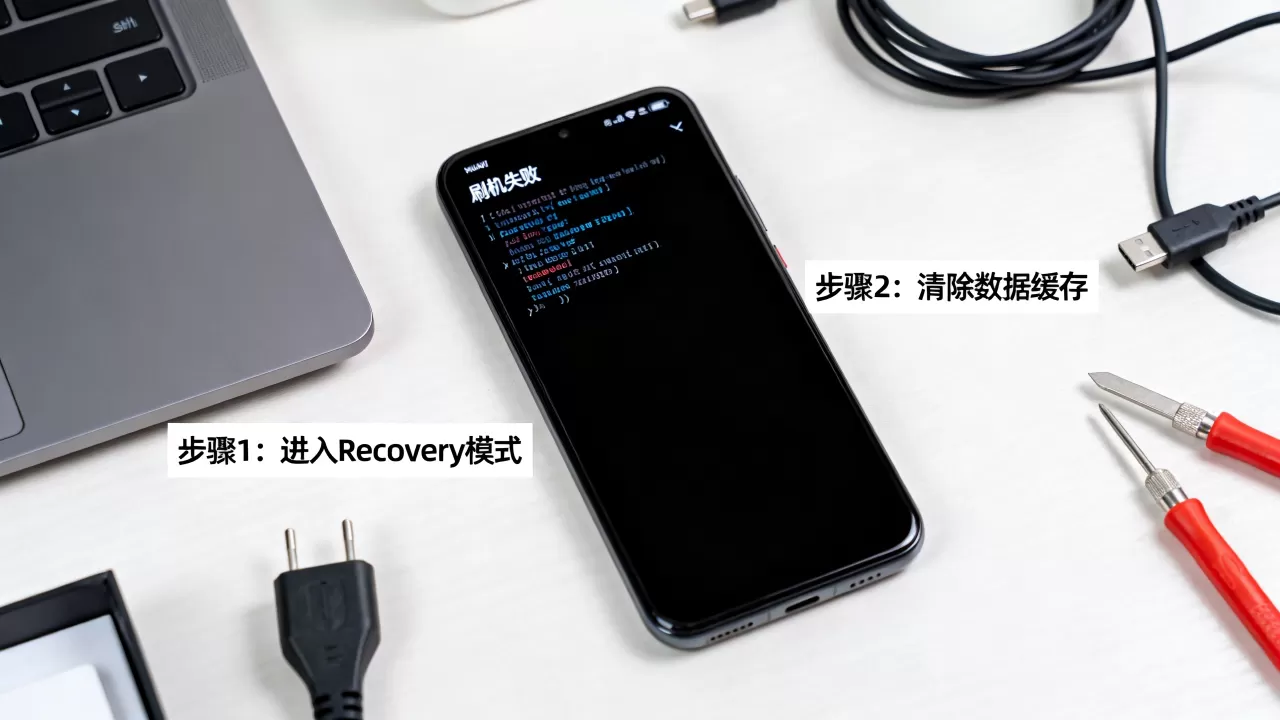 华为刷机失败开不了机怎么办？华为手机刷机变砖修复教程