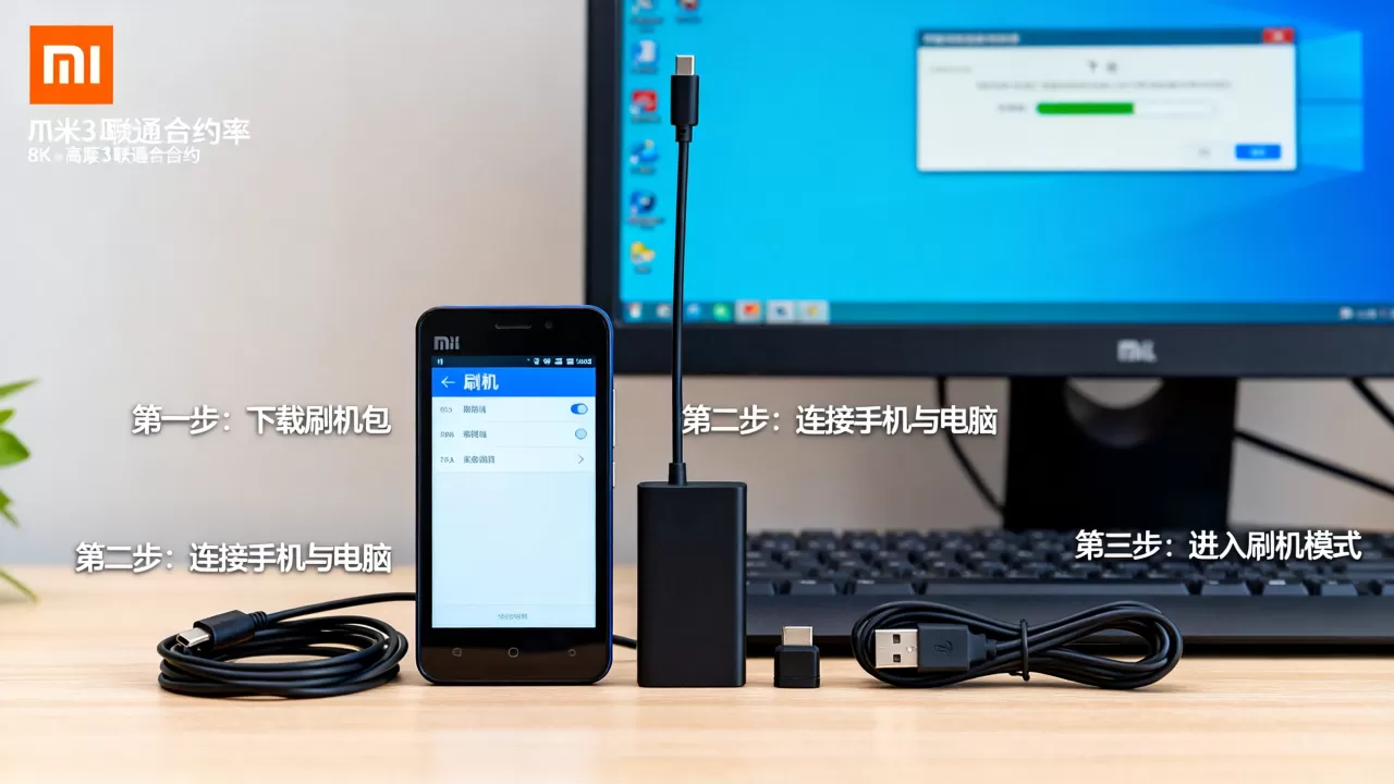 小米3联通合约机刷机教程，小米3联通版怎么刷机