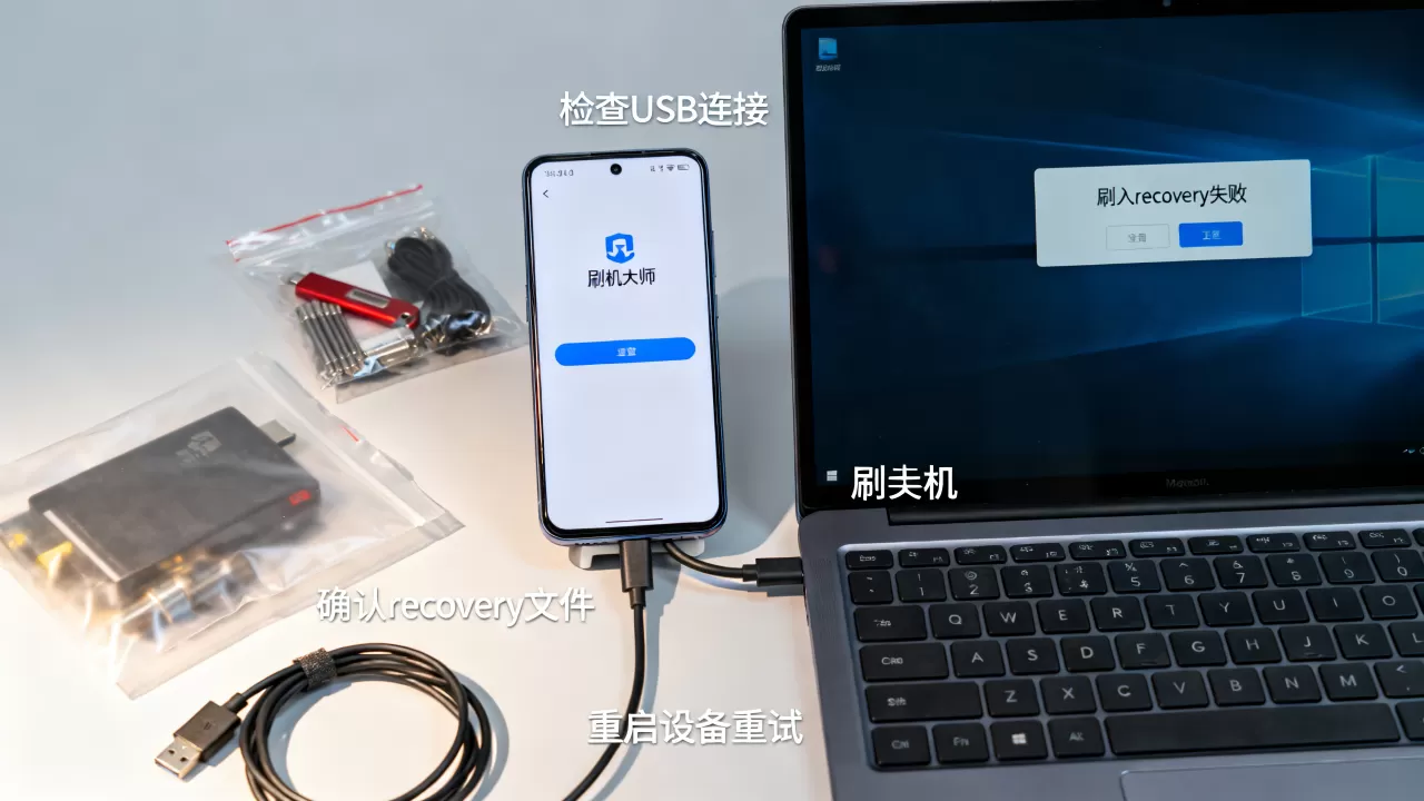 刷机大师刷入recovery失败怎么办，刷机大师刷入recovery
