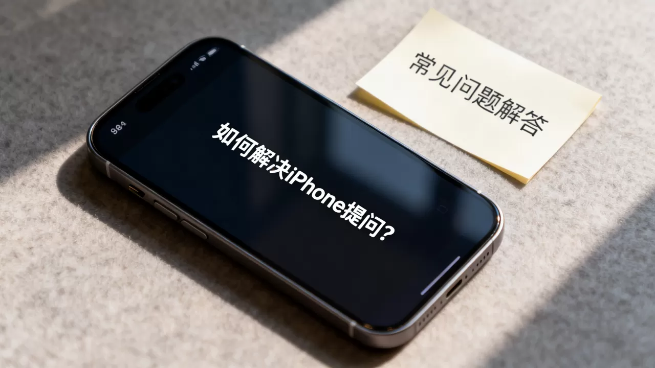 iphone提问，iphone提问怎么解决