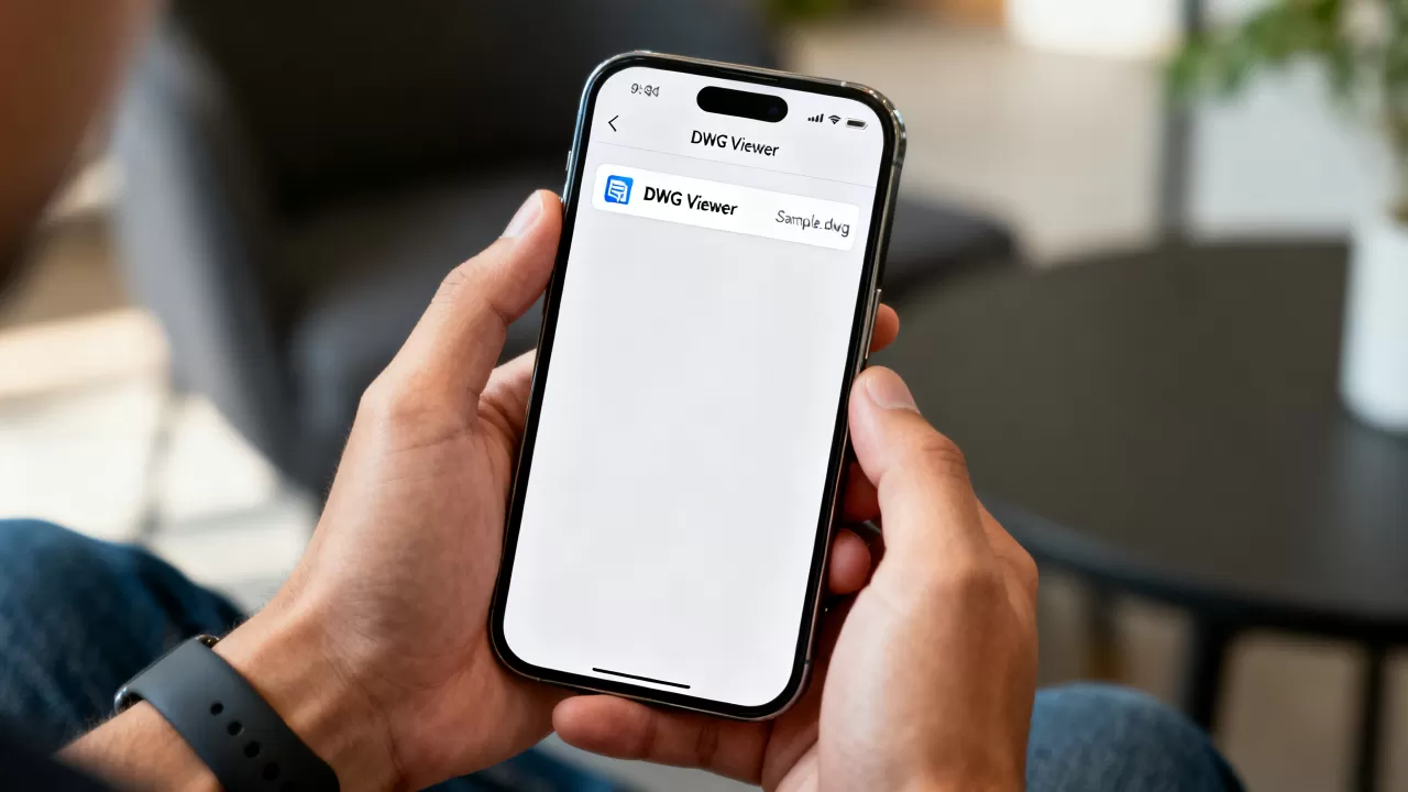 iphone能打开dwg吗，iphone打开dwg