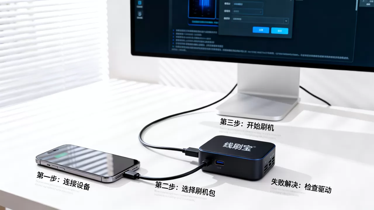 线刷宝如何刷机教程，线刷宝刷机失败怎么办