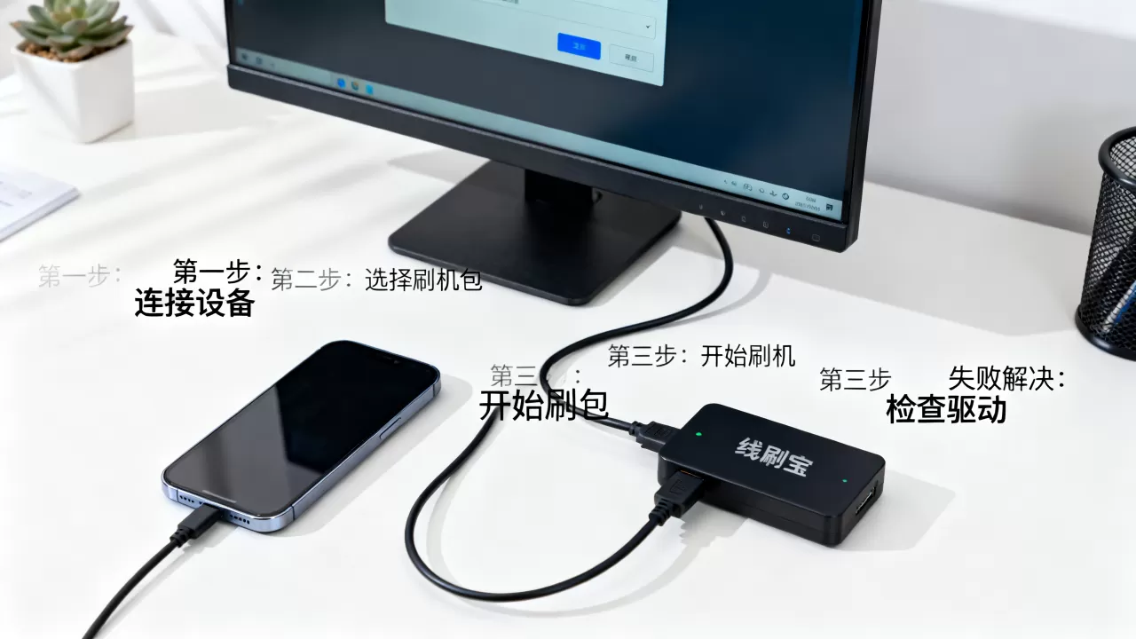 线刷宝如何刷机教程，线刷宝刷机失败怎么办