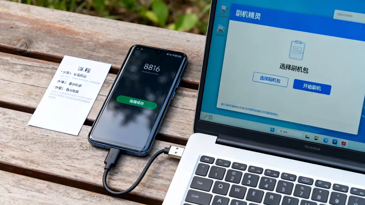8816刷机精灵怎么刷机？刷机精灵教程