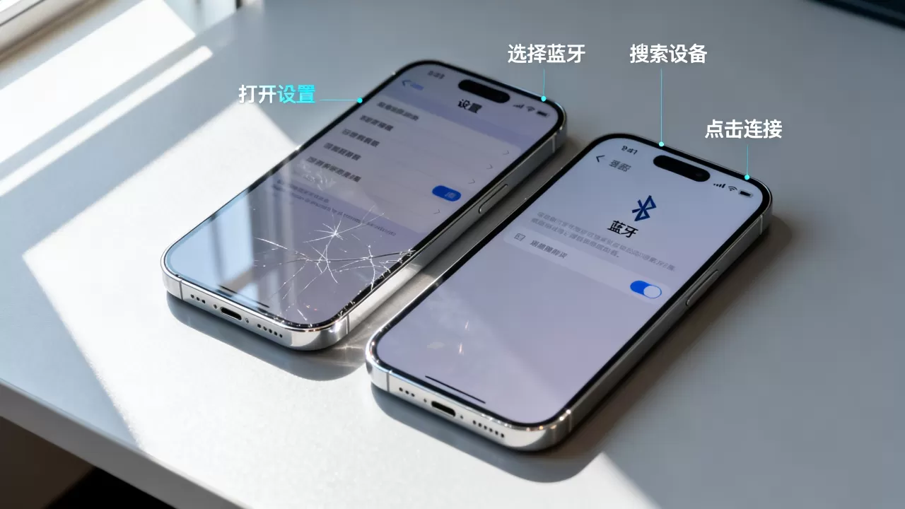iphone和iphone怎么连接蓝牙，iphone之间蓝牙连接方法
